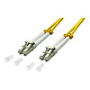 Cavo patch duplex in fibra ottica LC / LC 9/125µ OS2 - giallo