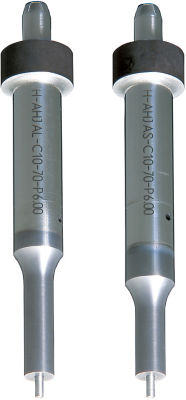 Jector Punches for Heavy Load with Dowel Holes TiCN Coating, Spring & Pin Reinforced type