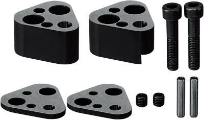 End Retainer Sets for NC Machining, Triangle Type, 25mm Thick