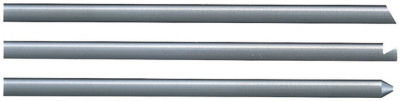 Straight Ejector Pins With Tip Processed -Die Steel SKD61/4mm Head/L Dimension Designation Type-