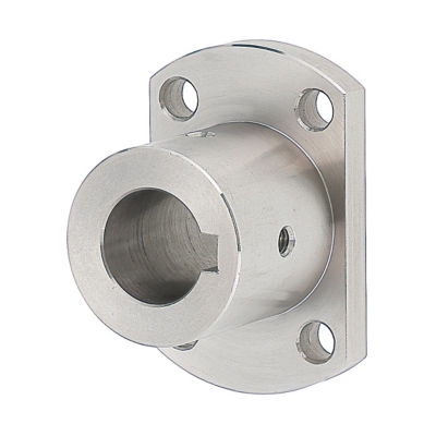 Shaft Supports Flanged Mount - With Keyway