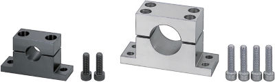 Shaft Supports T-Shaped Split (Machined) - Wide