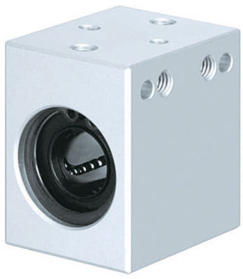 Linear Bushing Housing Units with Dowel Holes - Tall Blocks - Single / Double