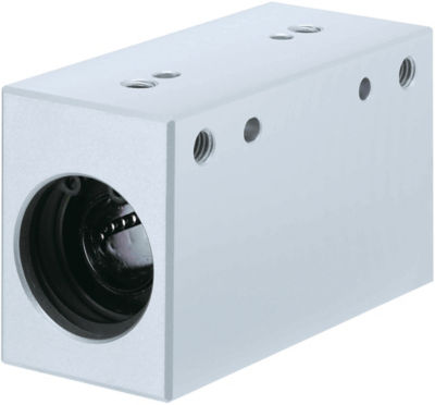 Linear Bushing Housing Units with Dowel Holes - Tall Blocks - Single / Double