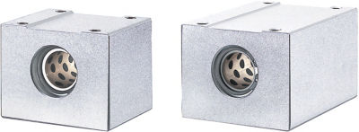 Oil Free Bushing Housing Units - Blocks - Standard - Built-In Copper Alloy Bushings - Wide Blocks Standard Type