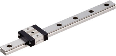 Miniature Linear Guides - Short Blocks with Dowel Holes, Light Preload