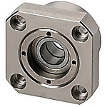 Support Units - Fixed Side, Round <Cost Reduction> - Fixed Side Radial Bearing Type (Economical, for Low Speed Applications)