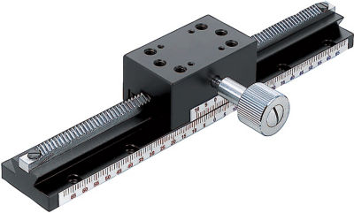 [High Precision] X-Axis Dovetail Slide, Rack & Pinion - Long