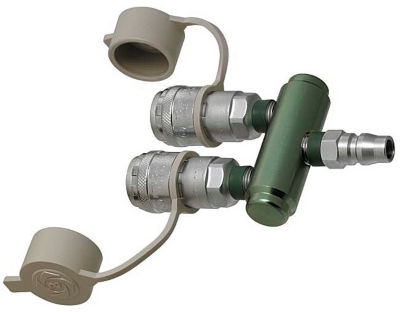 Air Couplers/Manifold/2 Socket/1 Plug