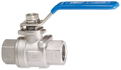 Ball Valves/Stainless Steel/High Flow Rate/PT Female/PT Female
