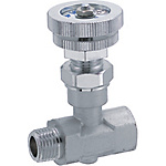 Needle Valve with PT Male Threads/Stainless Steel