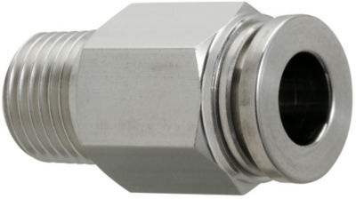 All Stainless Steel One-Touch Couplings - Male Connectors
