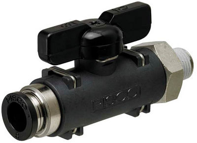 Ball Valves - One-Touch Couplings - Straight - Double Handle