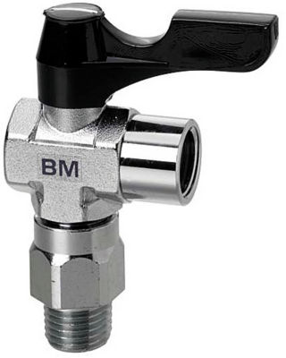Compact Ball Valves - Rotary Elbow - PT Male / PF Female