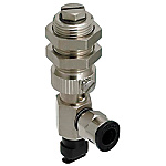 Vacuum Fittings/Oval/Thin Object/Spring Type/L-Shape