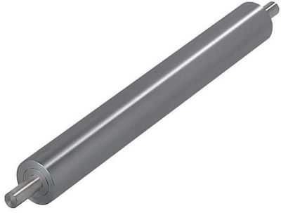 Hollow Rollers with Shafts - Straight, Both Ends Tapped, Both Ends Retaining Ring Grooves (L=100~800)