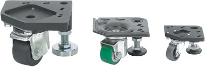 Integrated Casters & Leveling Mounts - Standard, Conductive, Side Mount