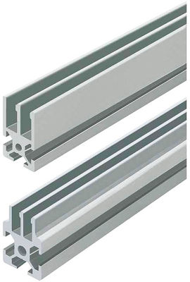Aluminum Frames for Slide Doors / Slide Rails / Mounting Plates / Slide Spacers