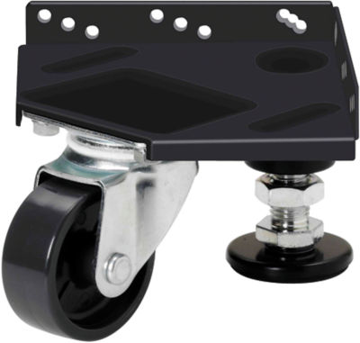 Integrated Casters & Leveling Mounts