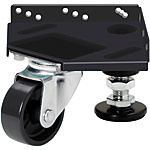 Integrated Casters & Leveling Mounts