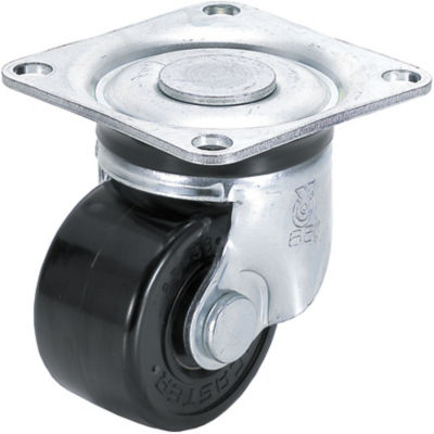 Casters - Low Profile - Swivel / Fixed / Stopper