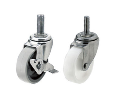 Casters/Stainless Steel/Screw-in Type