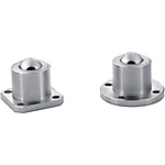 Ball Casters/Round Flange