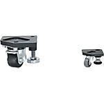Integrated Casters & Leveling Mounts - Mounting Holes Configurable