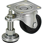 Casters with Adjustment Pads/Heavy Load/Integrated Type