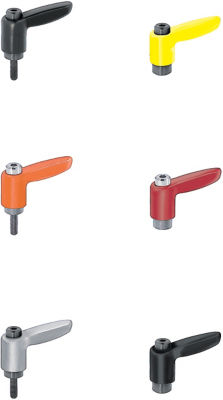 Miniature Clamp Levers/Threaded