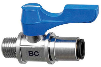 Compact Ball Valves/Brass/PT Threaded/Tube Connection