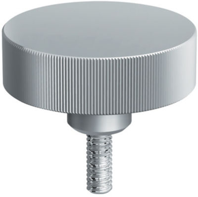Large Diameter Knurled Knobs