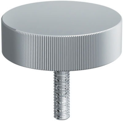 Large Diameter Knurled Knobs