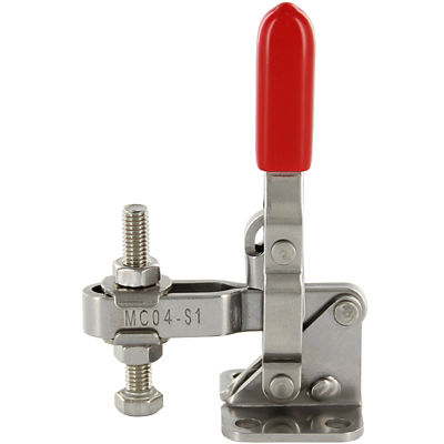 Toggle Clamps-Vertical Handle/Flange Base/Arm 100°/Handle 56°