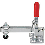 Toggle Clamps-Vertical Handle/Long Arm Type/Flange Base/Arm 100°/Handle 56°