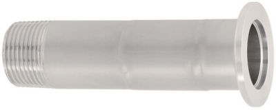 Vacuum Pipe Fittings/Threaded Male End and Flange End Type