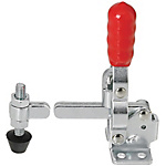 Toggle Clamps-Vertical Handle/Welded Tip/Flange Base/Arm 100°/Handle 56°