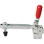 Toggle Clamps-Vertical Handle/Long Arm Type/Straight Base/Arm 100°/Handle 56°