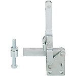Toggle Clamps-Vertical Handle/Welded Tip/Straight Base/Arm 160°/Handle 88°