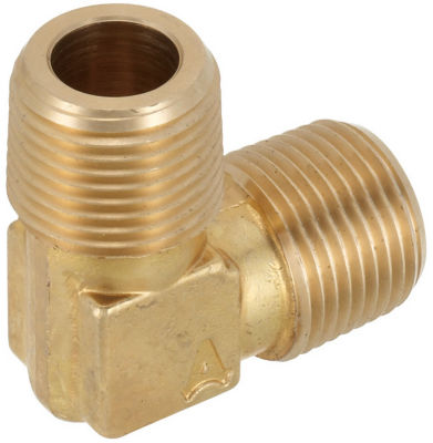 Brass Fittings for Steel Pipe/90 Deg. Elbow/Threaded
