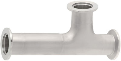 Both Sides Welded Vacuum Pipes/NW Flanged x Tees