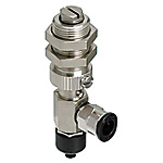 Vacuum Fittings/Soft/Soft Bellows/Spring Type/L-Shape