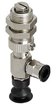 Vacuum Fittings/Soft/Soft Bellows/Spring Type/L-Shape