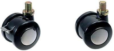 Casters for Aluminum Frames - Double Wheels Swivel