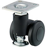 Casters for Aluminum Frames - with Leveling Mounts Light Load Type