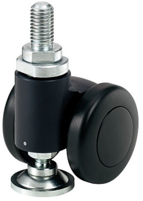 Casters for Aluminum Frames - with Leveling Mounts Light Load Type