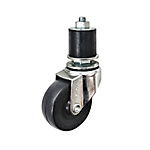 Casters for Pipe Frames - Plastic Joint Insert Type