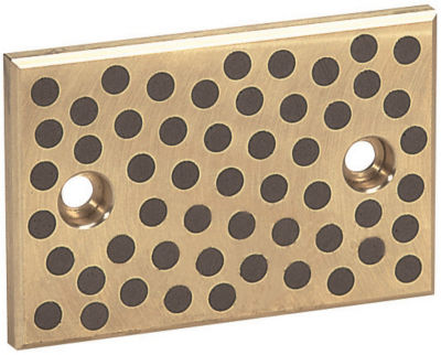 Oil Free Slide Plates - Copper Alloy (10mm Thickness)