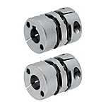 Disc Couplings (For Servo Motors) - Ultra High Torque Clamping (Double Disc)