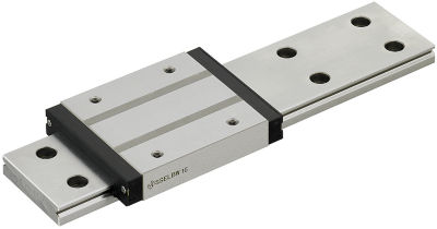 Miniature Linear Guides - Wide Rails - Long Blocks, Light Preload